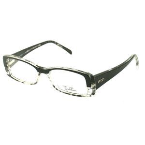 Emilio Pucci Rectangle Women Black Acetate Frame